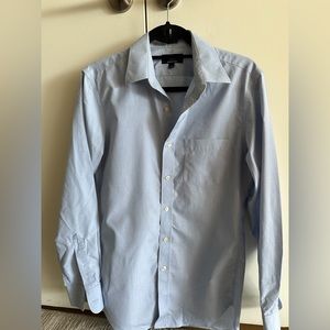 J. Crew Thompson Button Down Shirt in Blue | Size S 14-14 1/2